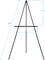 MEEDEN Beech Wood Display Wedding Easel Stand, Max Height 64&#x27;&#x27; Holds Up to 40&#x22;/11lb, Walnut Wooden A-Frame Tripod Studio Artist Floor Easel for Wedding Sign, Poster, Canvas, Show, Presenting